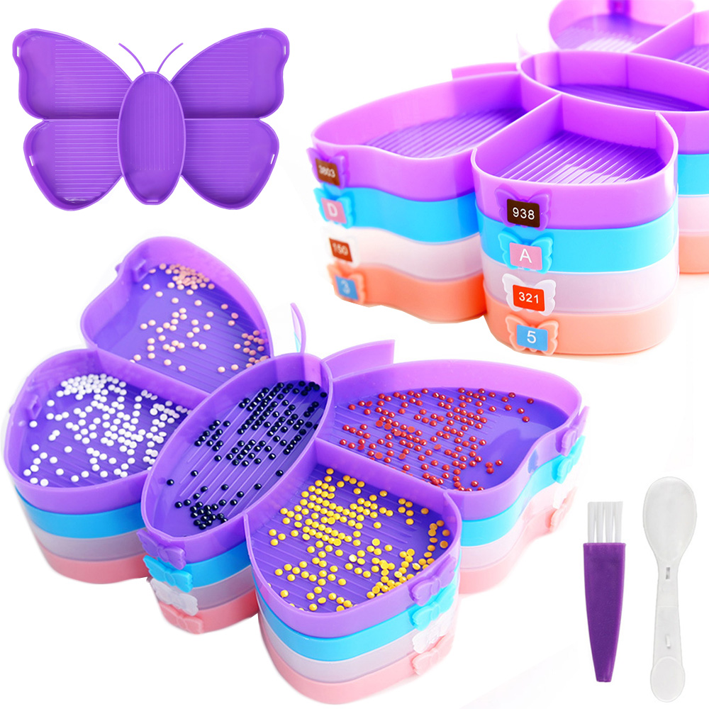 Art Craft Organizer - Ensemble de plateaux pour Diamond Painting,