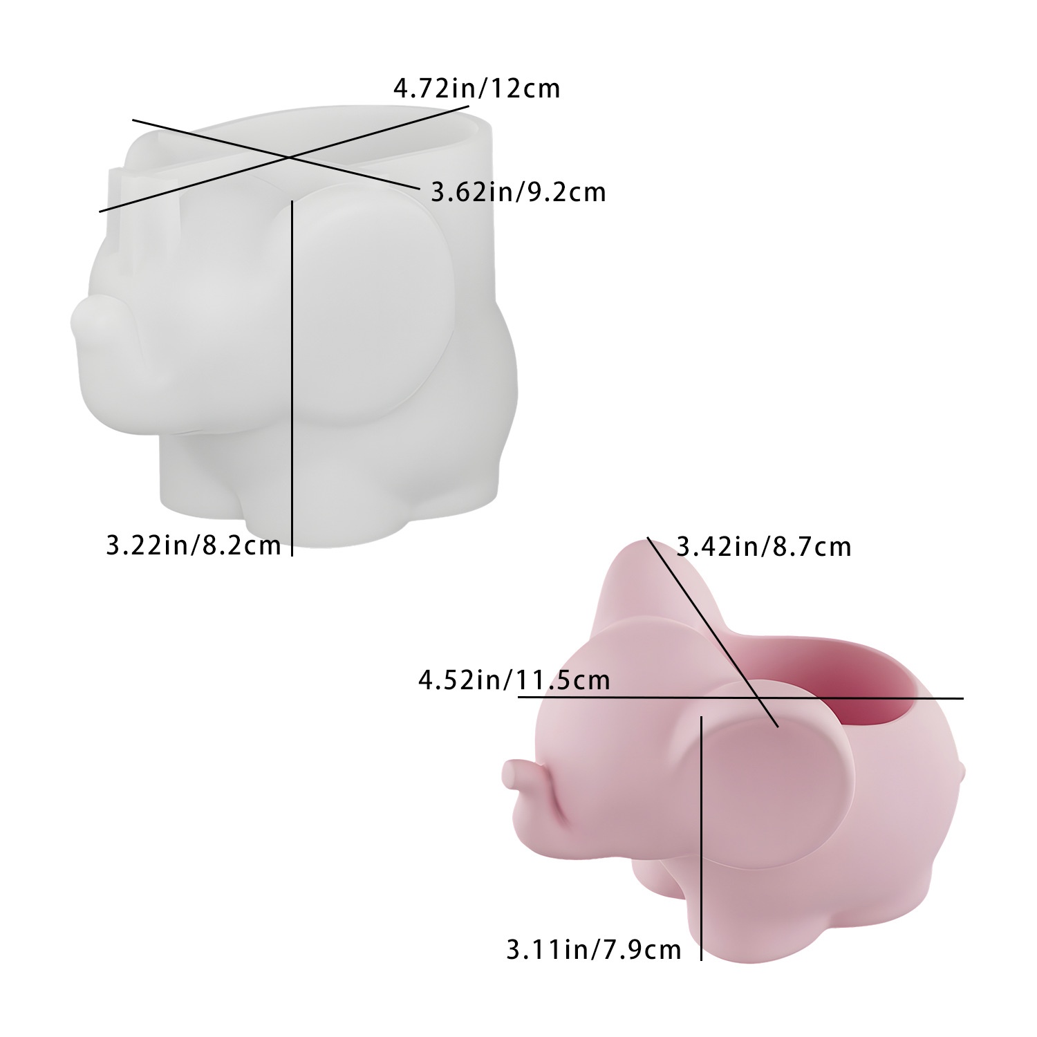 Art Craft Vase - Moule en silicone DIY pour pot