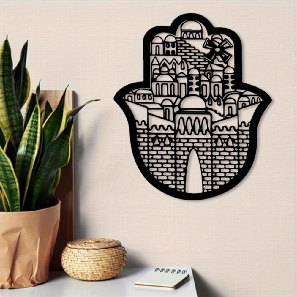 Art & Craft Kids Salon - CIFBUY Art mural en fer, architecture