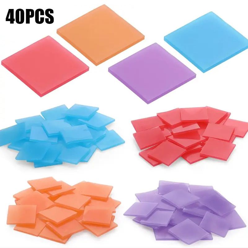 Art Craft Accessories - 40 pièces de cire à modeler