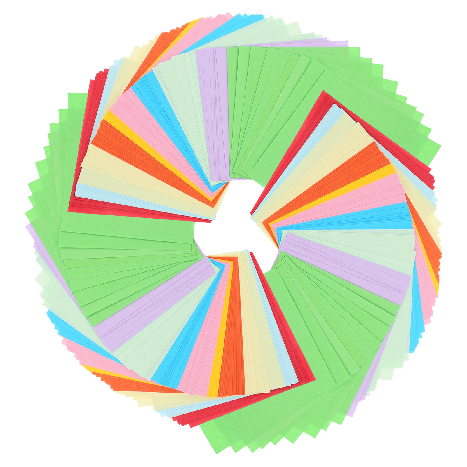 Art Craft Education - 500 feuilles de papier origami multicolore,