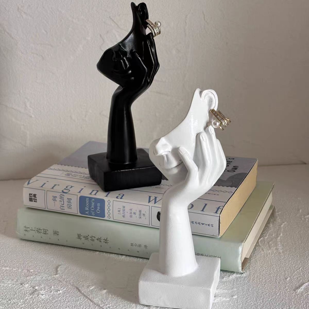 Art Craft Display - Ornements artisanaux en résine, figurines abstraites,