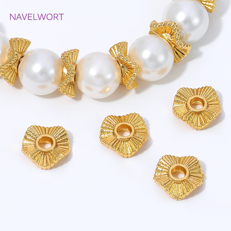 Perles d'espacement plates en  - Art Craft Accessories avis et prix