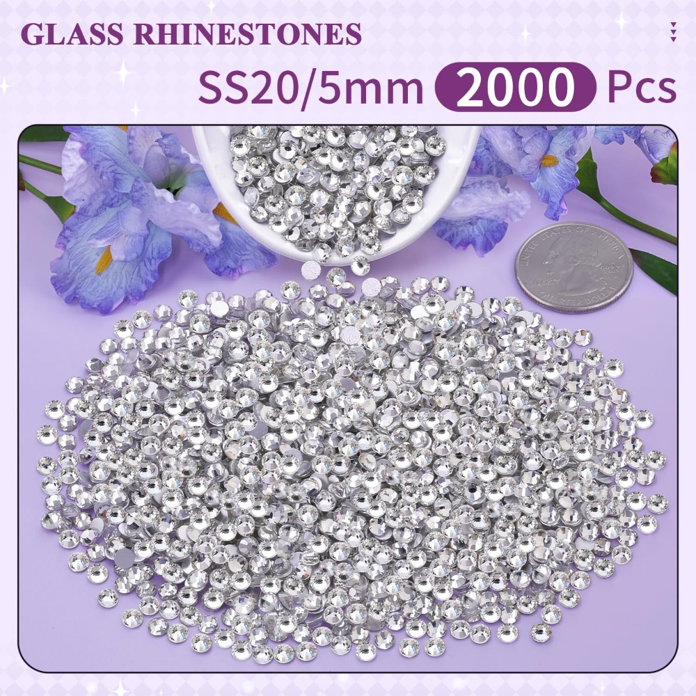2000 pièces de strass transpar - Art Craft Accessories avis et prix