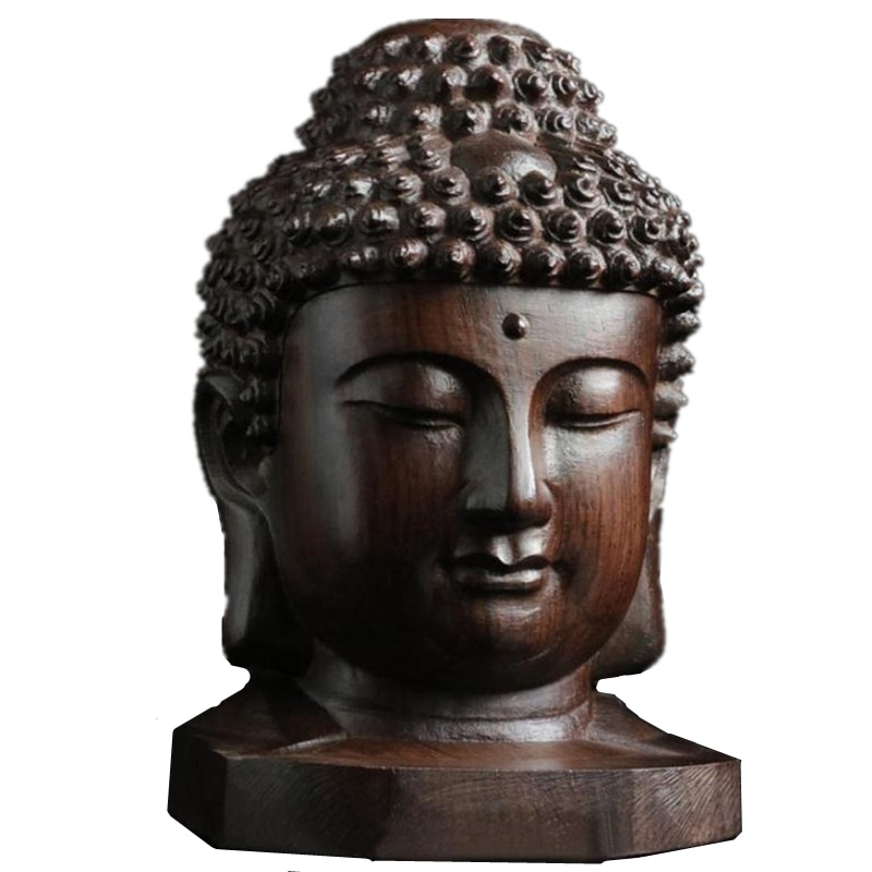 Statue Sakyamuni en bois, 6cm, - Art Craft India avis et prix