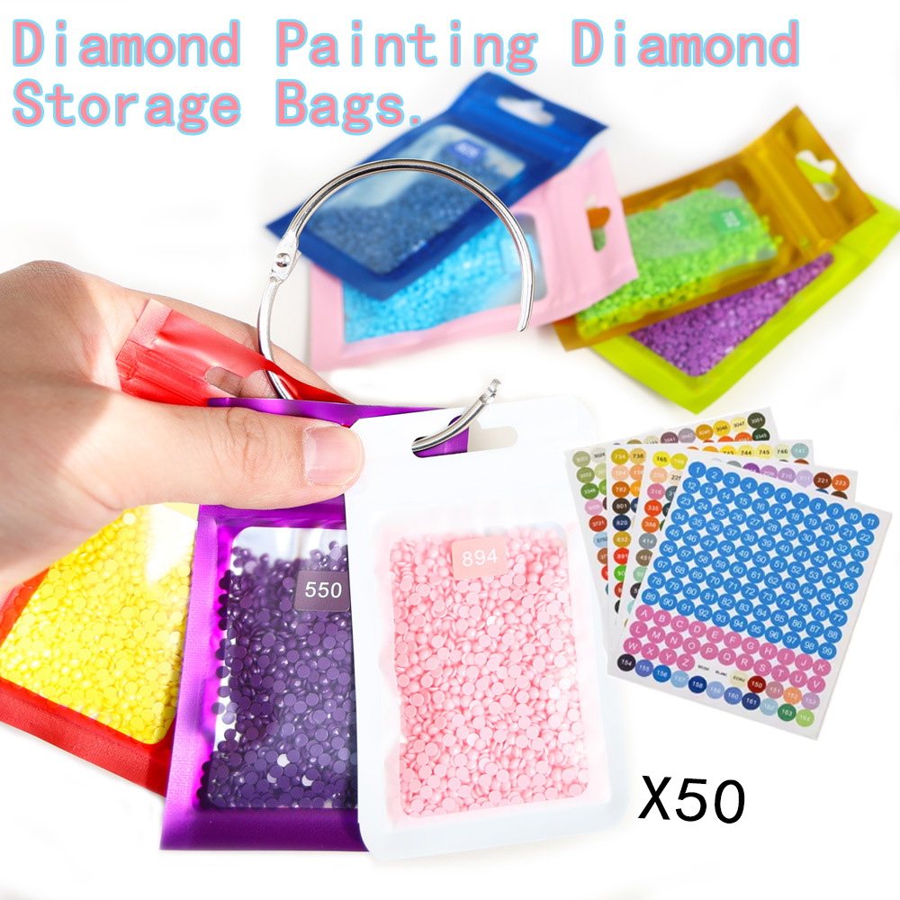 50 sacs de rangement pour perl - Art Craft Organizer avis et prix