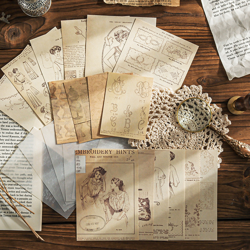 Kit de papier artisanal vintag - Art Craft Background avis et prix