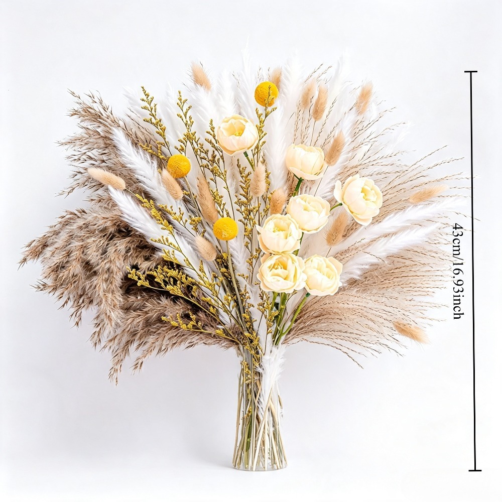 Bouquet de fleurs séchées méla - Art Craft Vase avis et prix
