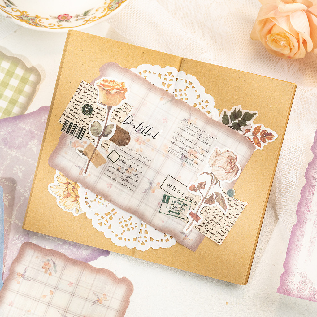 30 feuilles de papier vintage  - Art Craft Background avis et prix