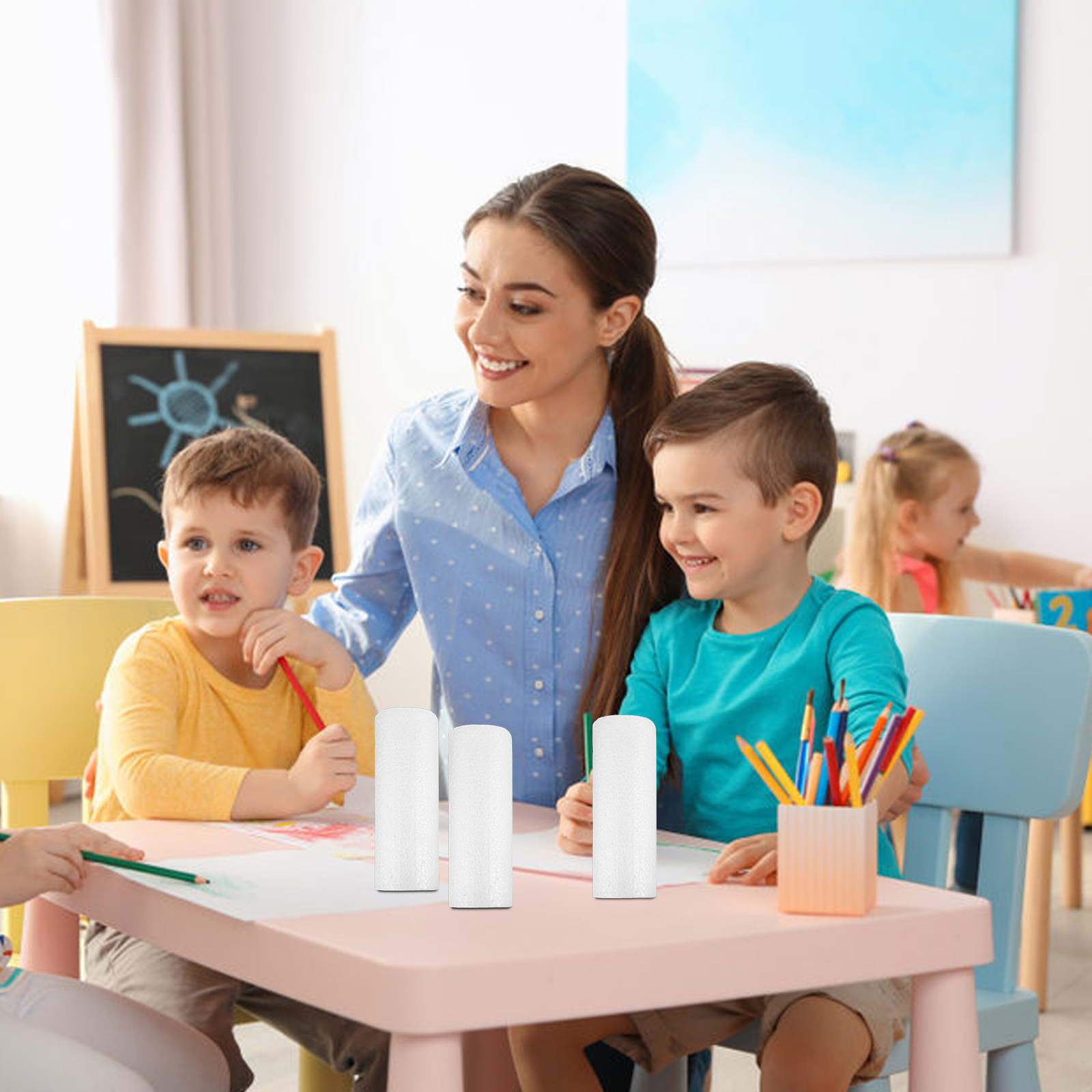4 cylindres en mousse incassab - Art Craft Education avis et prix