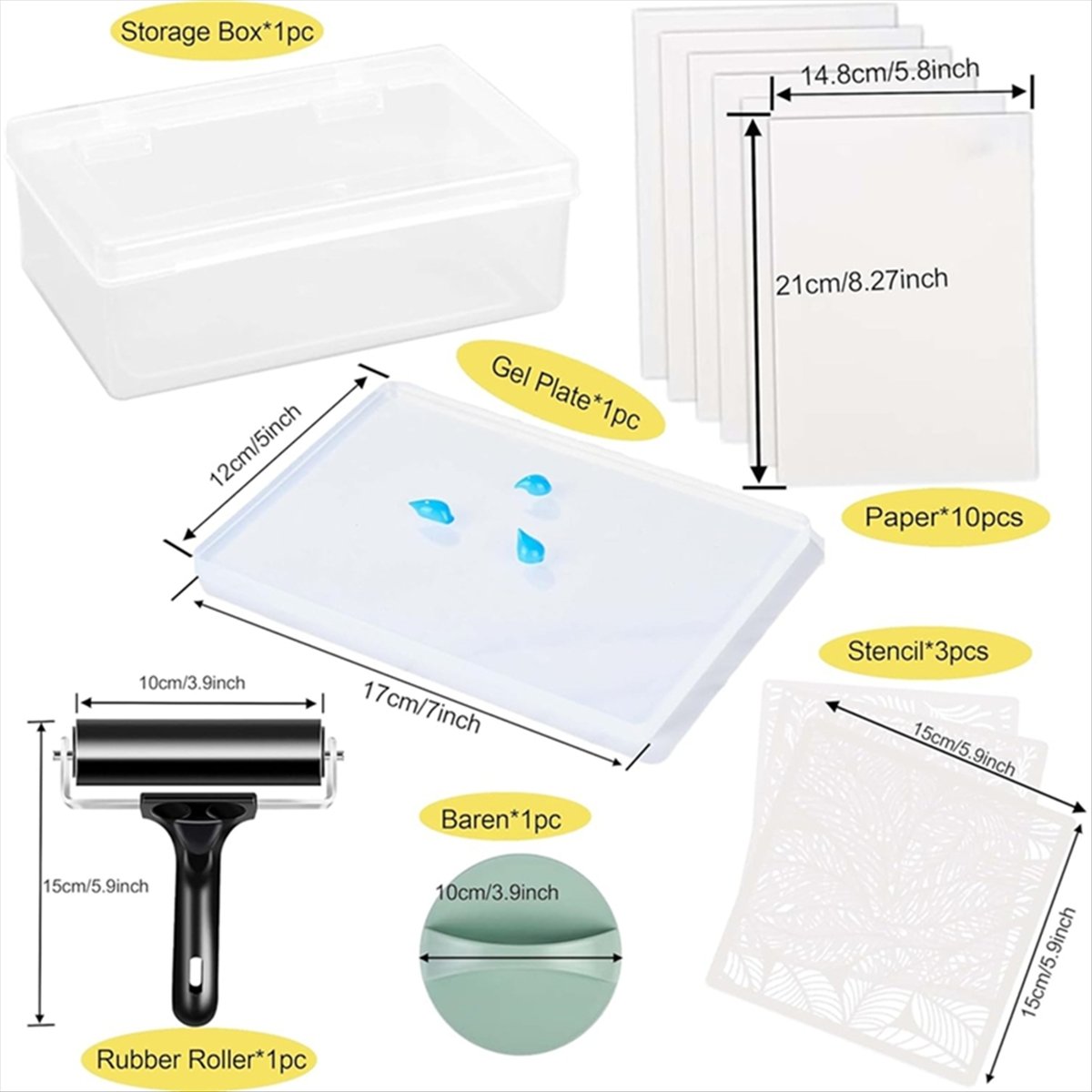 Plaque d'impression en gel réu - Art X Craft avis et prix