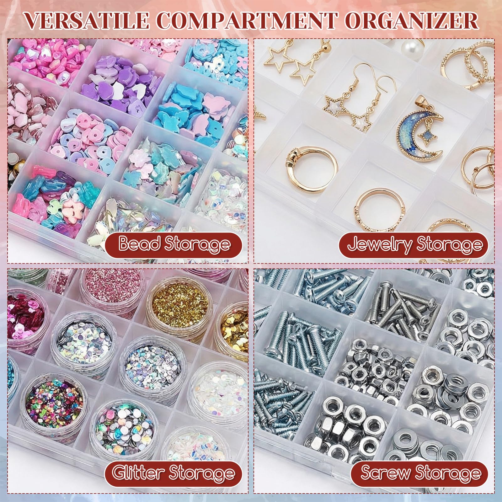 Boîte de rangement en plastiqu - Art Craft Organizer avis et prix
