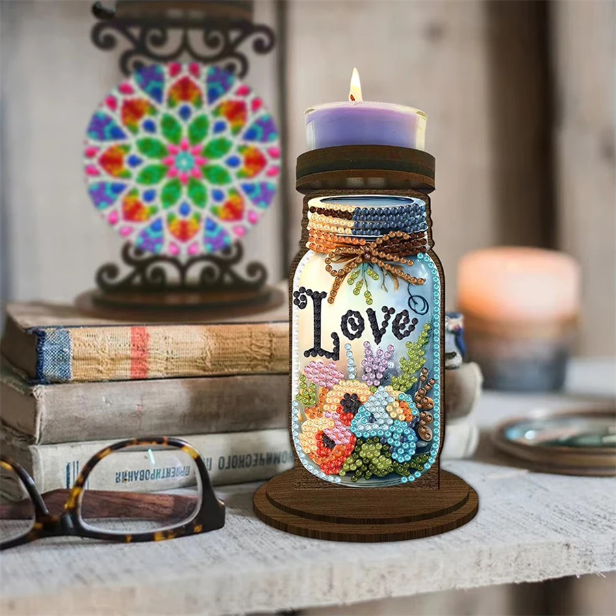 Porte-bougie d'amour, cadeau d - Art Craft Decoration avis et prix