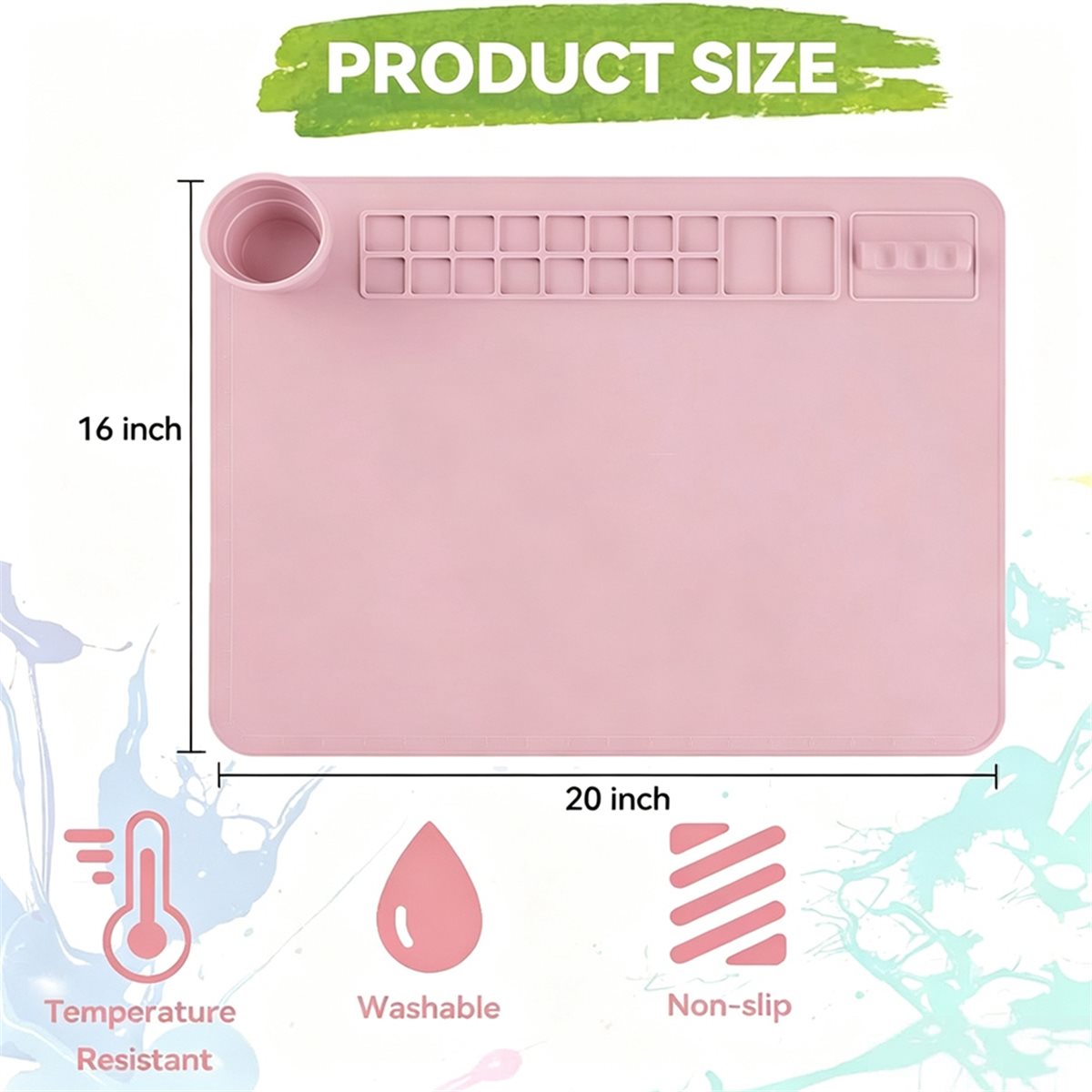 Tapis de peinture en silicone  - Art X Craft avis et prix