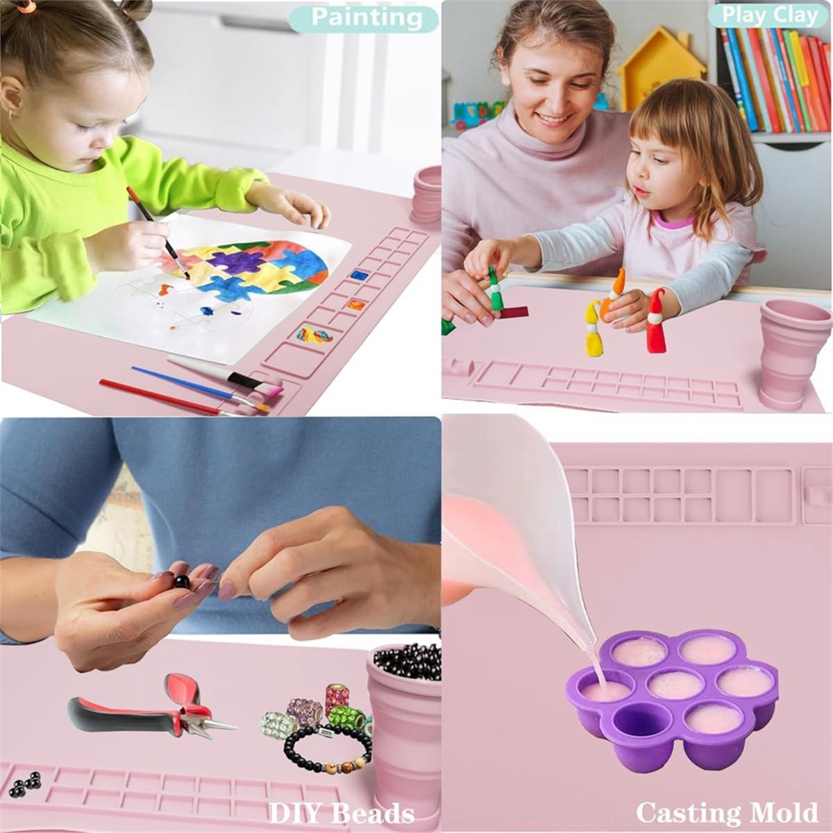 Tapis de peinture en silicone  - Art X Craft avis et prix