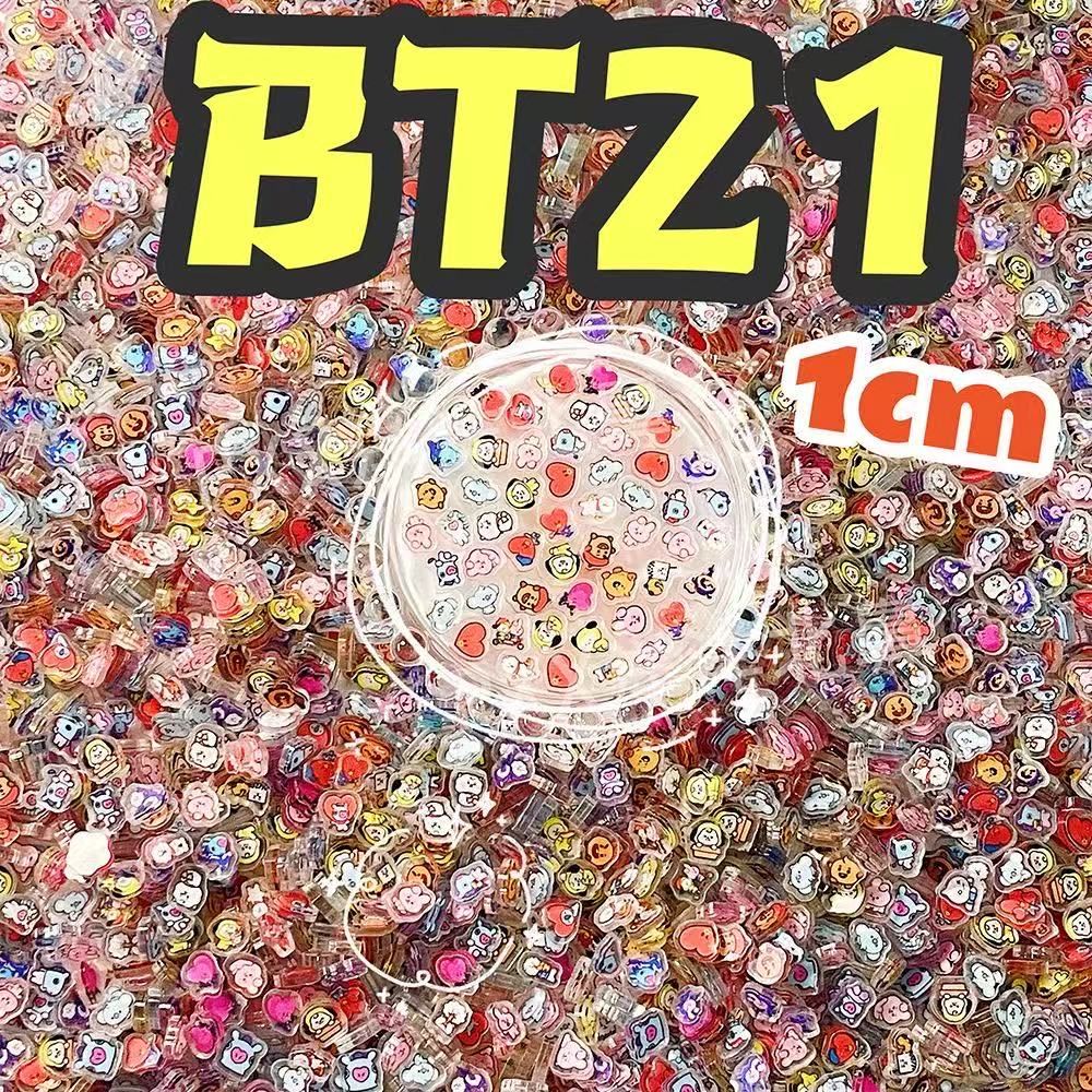 100 pièces BT21 BTS en acryliq - Art Craft Accessories avis et prix