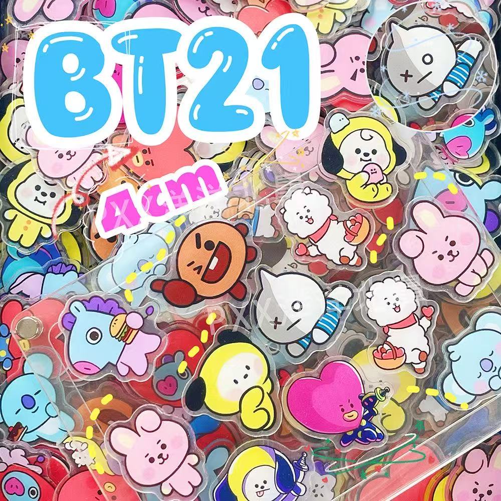 100 pièces BT21 BTS en acryliq - Art Craft Accessories avis et prix