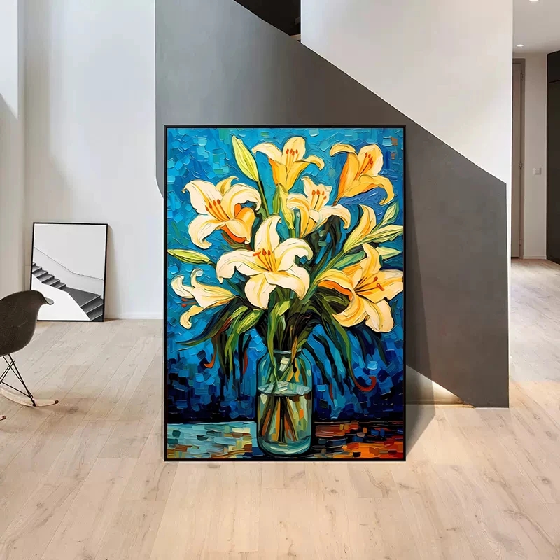 Peinture sur toile sans cadre, - Art Craft Vase avis et prix