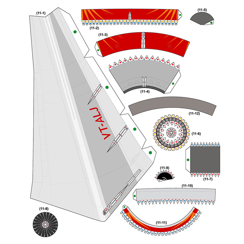 Avion aérien indien Boeing 777 - Art Craft India avis et prix