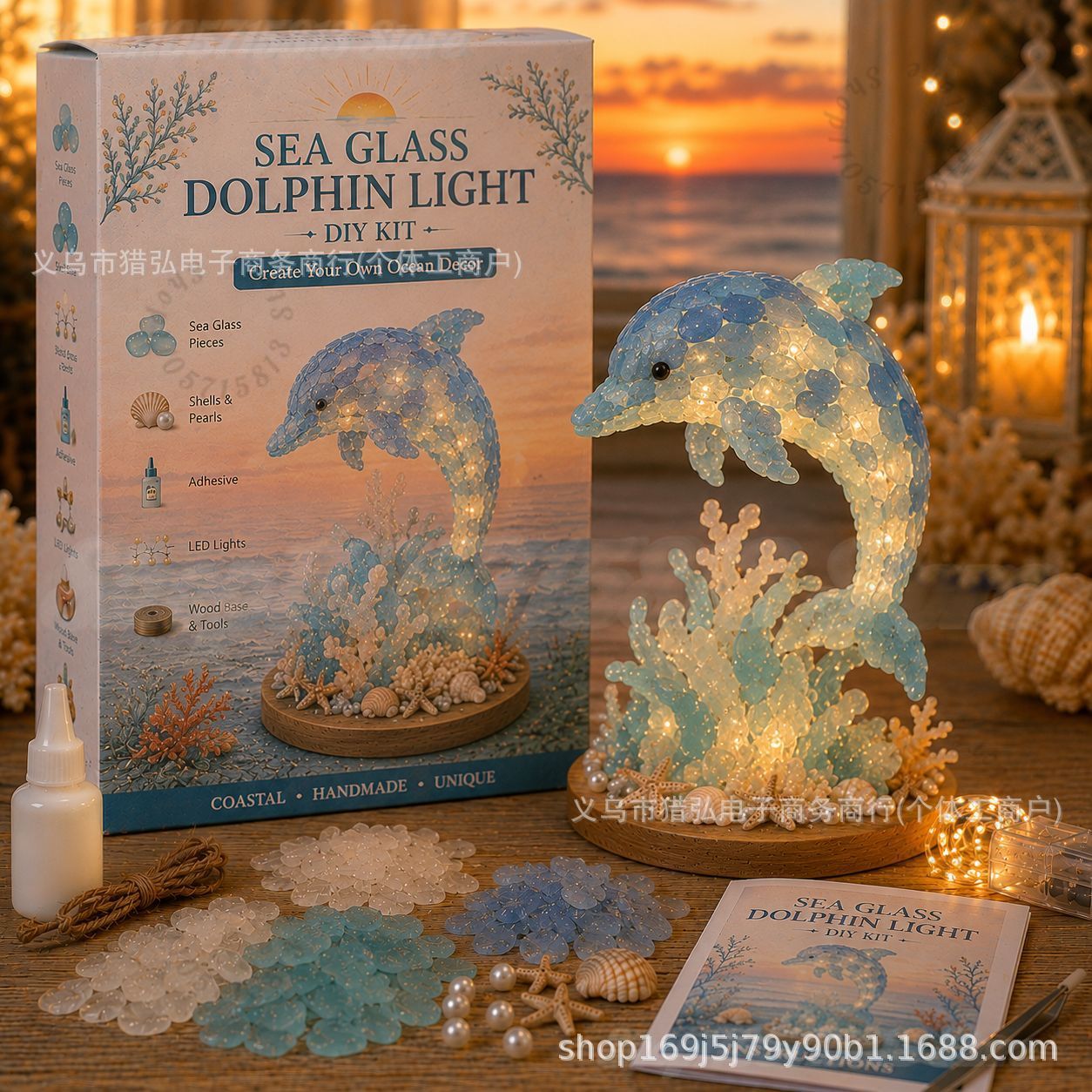 Kit de Lampe Méduse en Verre M - Art Crafts avis et prix