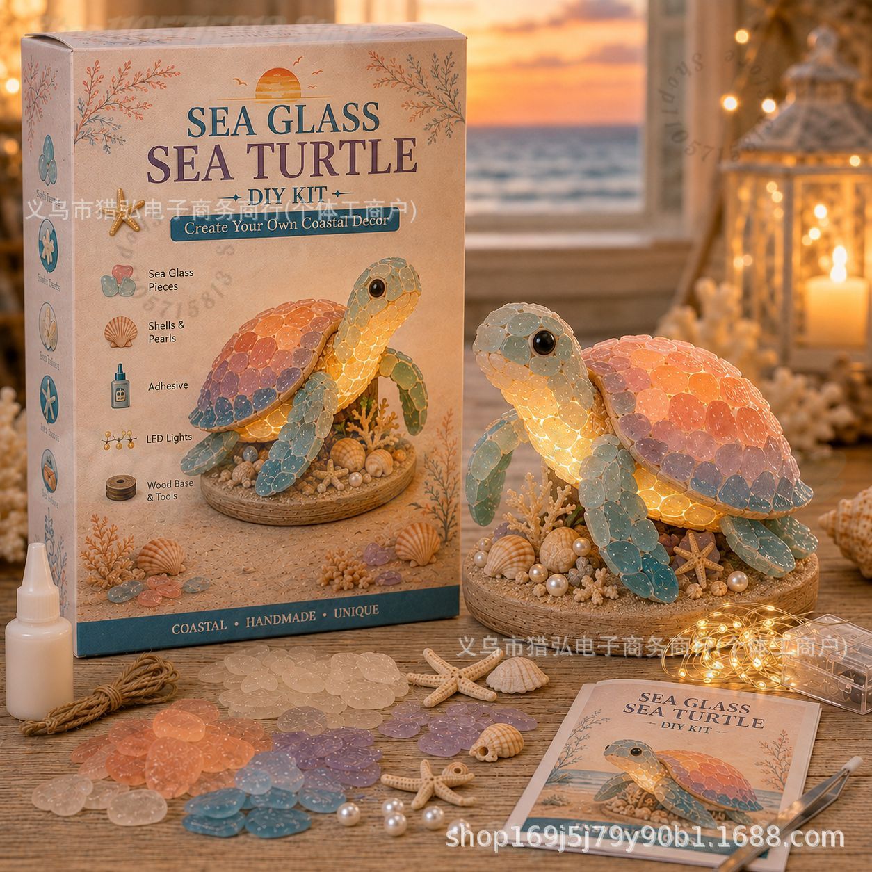 Kit de Lampe Méduse en Verre M - Art Crafts avis et prix
