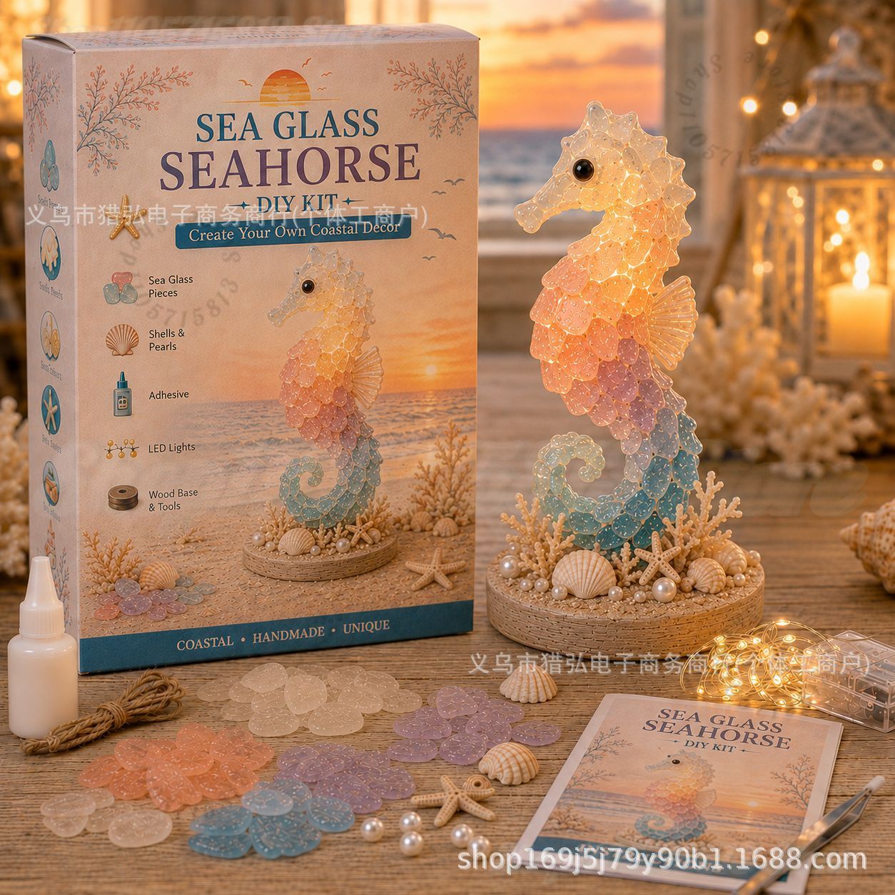 Kit de Lampe Méduse en Verre M - Art Crafts avis et prix